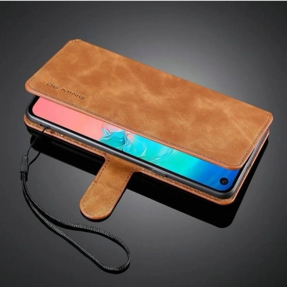 Phone Screen Protection Compatible with Samsung Galaxy S10 5G Wallet Case, Magne